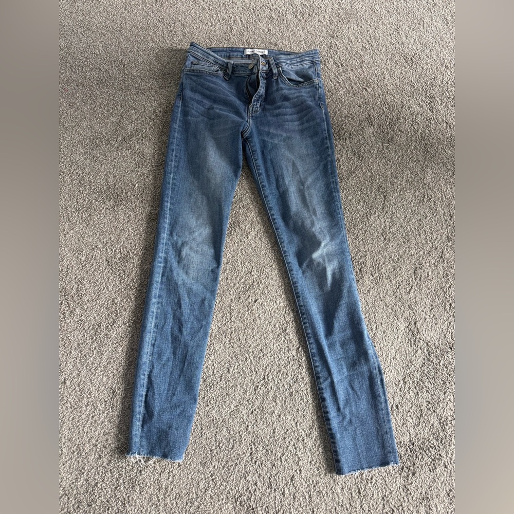 Flying Monkey Women's Skinny Jeans in Blue